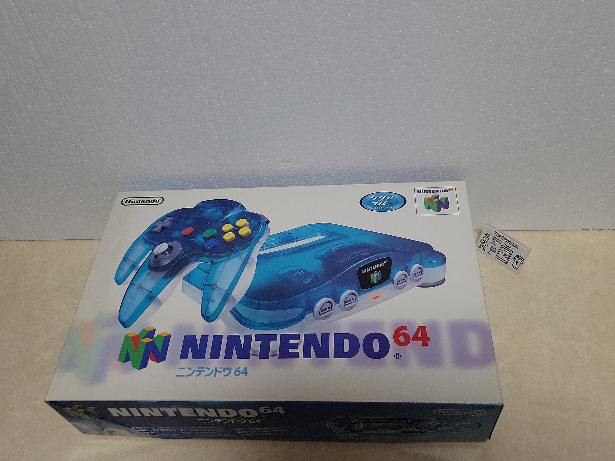 Cheapest Japanese Nintendo 64 clear blue