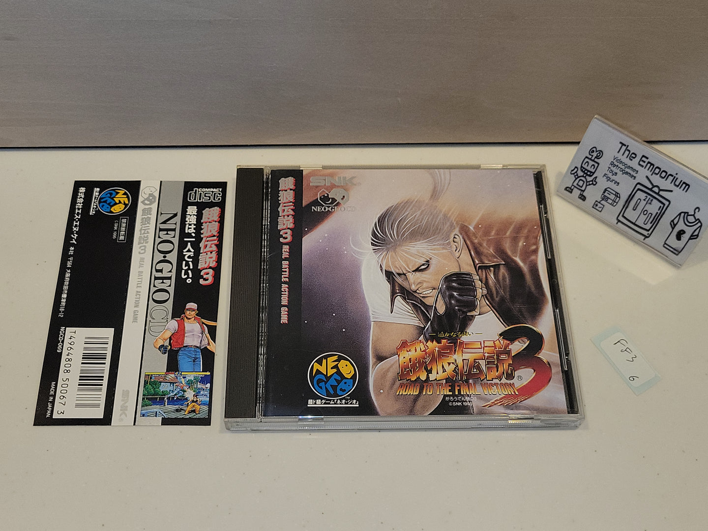 Fatal Fury 3: Road to the Final Victory - Snk Neogeo cd ngcd