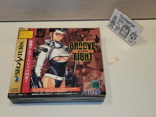 Load image into Gallery viewer, Groove On Fight (w/ 1MB RAM Cart) - Sega Saturn sat stn
