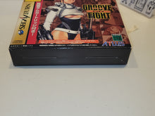 Load image into Gallery viewer, Groove On Fight (w/ 1MB RAM Cart) - Sega Saturn sat stn
