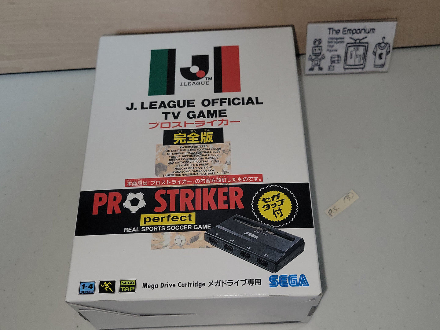 J League Pro Striker complete version - Sega MD MegaDrive