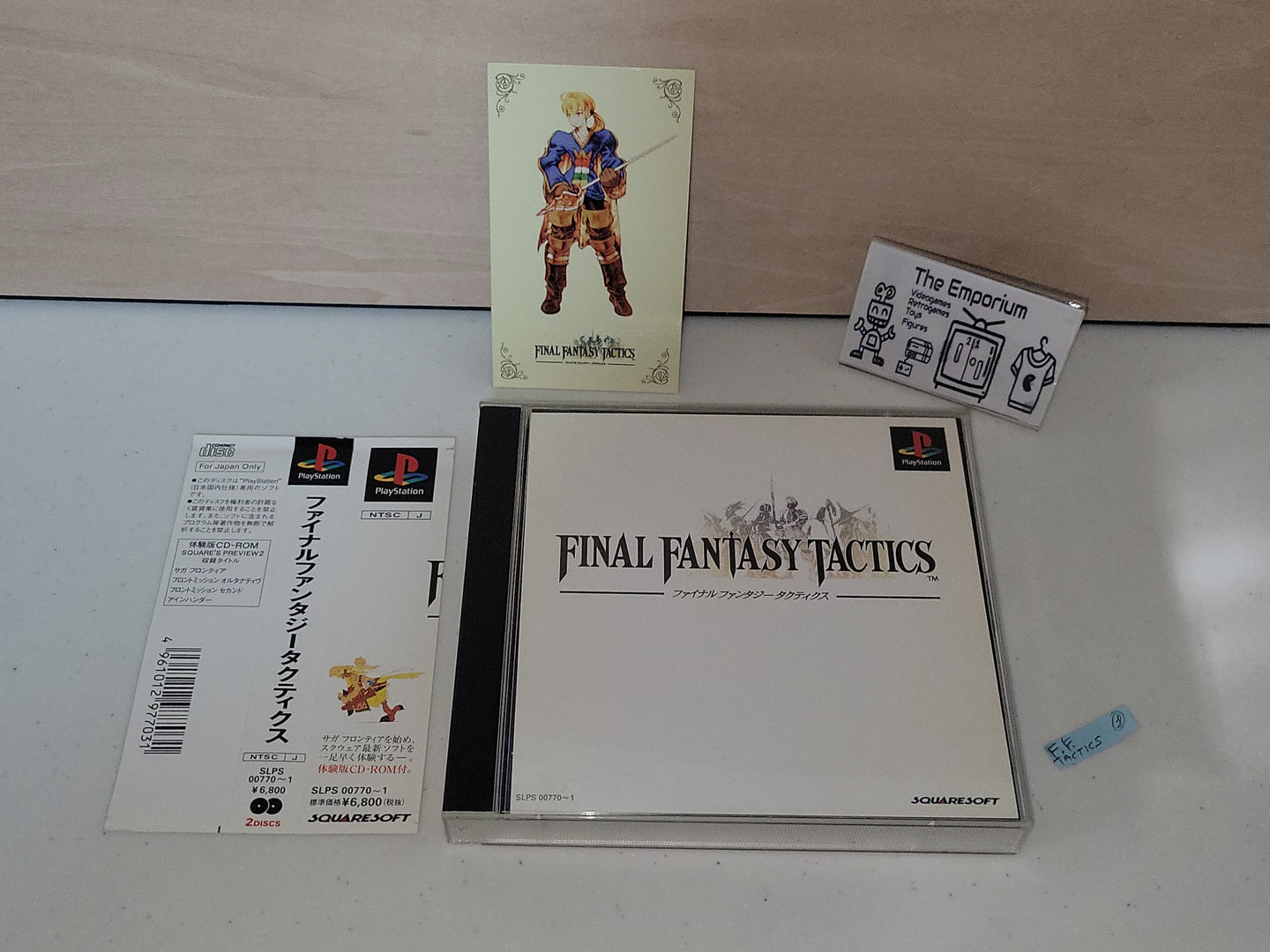 Final Fantasy Tactics- Sony PS1 Playstation