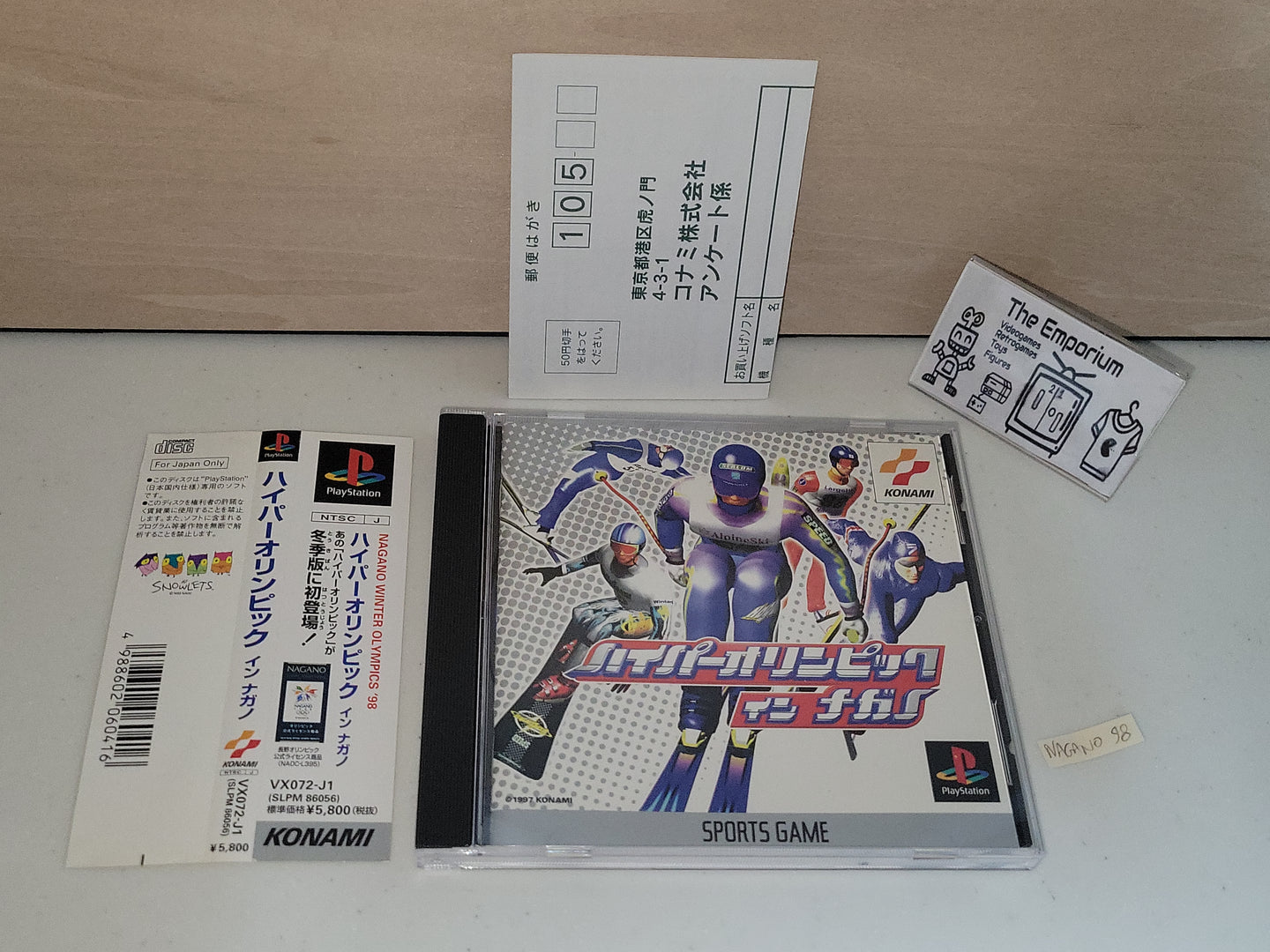 Nagano Winter Olympics 98 - Sony PS1 Playstation