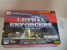 Load image into Gallery viewer, Lethal Enforcers [Box Set /w lightgun] - Nintendo Sfc Super Famicom
