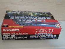 Load image into Gallery viewer, Lethal Enforcers [Box Set /w lightgun] - Nintendo Sfc Super Famicom
