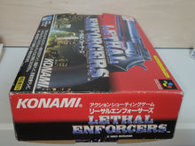 Load image into Gallery viewer, Lethal Enforcers [Box Set /w lightgun] - Nintendo Sfc Super Famicom
