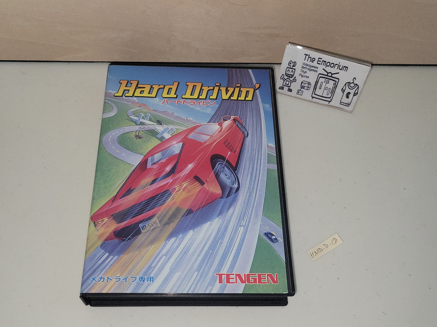 Hard Drivin' - Sega MD MegaDrive