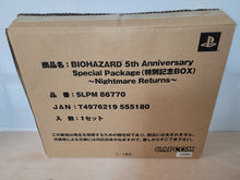 Load image into Gallery viewer, Biohazard 5Th Anniversary Nightmare Return Limited Edition - Sony playstation 2
