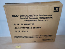 Load image into Gallery viewer, Biohazard 5Th Anniversary Nightmare Return Limited Edition - Sony playstation 2
