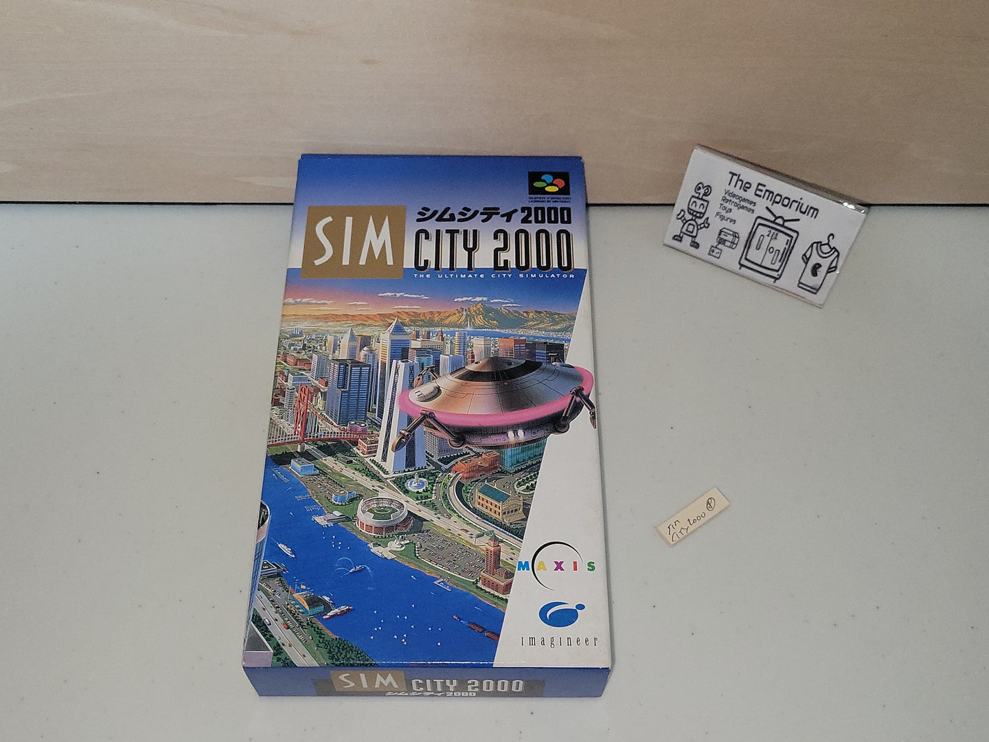 Sim City 2000 - Nintendo Sfc Super Famicom