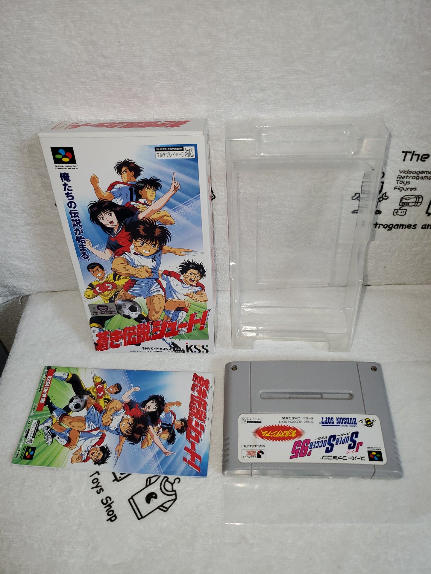 Aoki Densetsu Shoot!  - nintendo super  famicom sfc japan