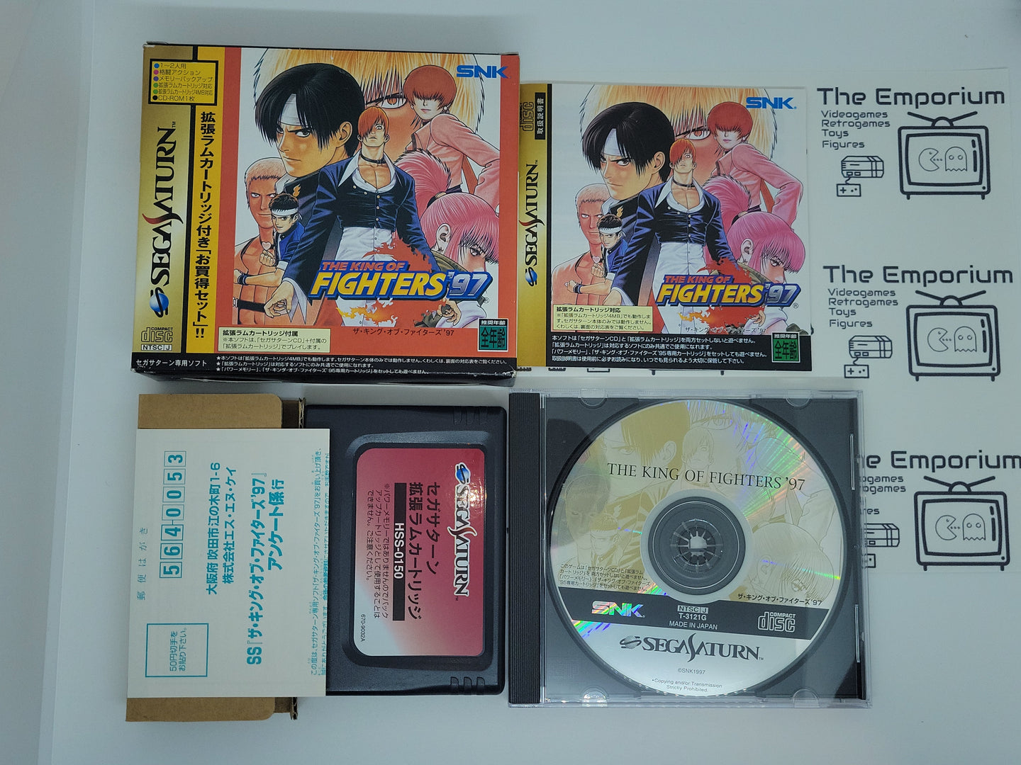 The King Of Fighters 97 with RAM (RAM Pack Version) - Sega Saturn SegaSaturn