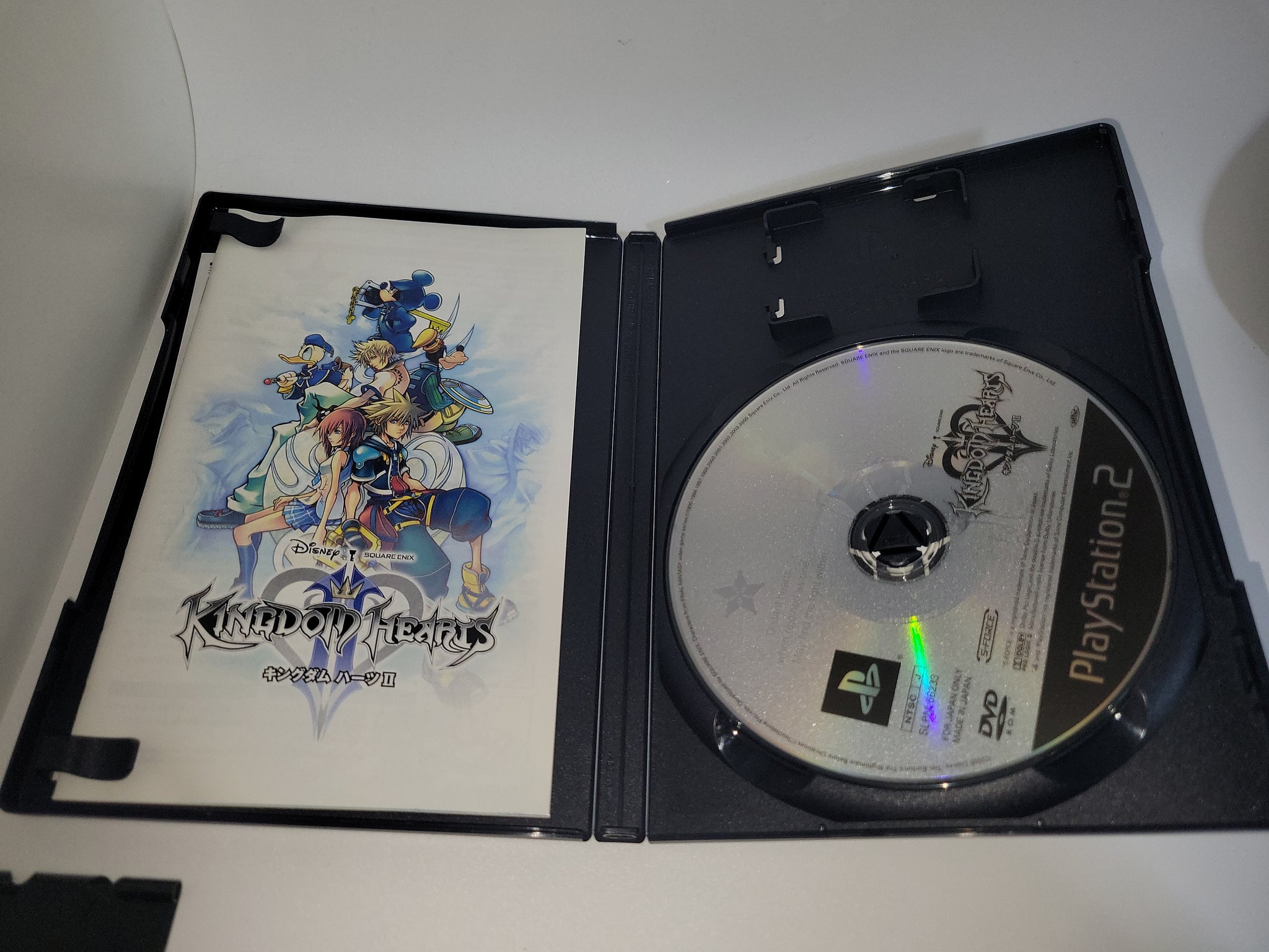 PS2 game: Kingdom Hearts II, 2007, Mint cond.[US PlayStation 2 DVD-ROM,  rated E]