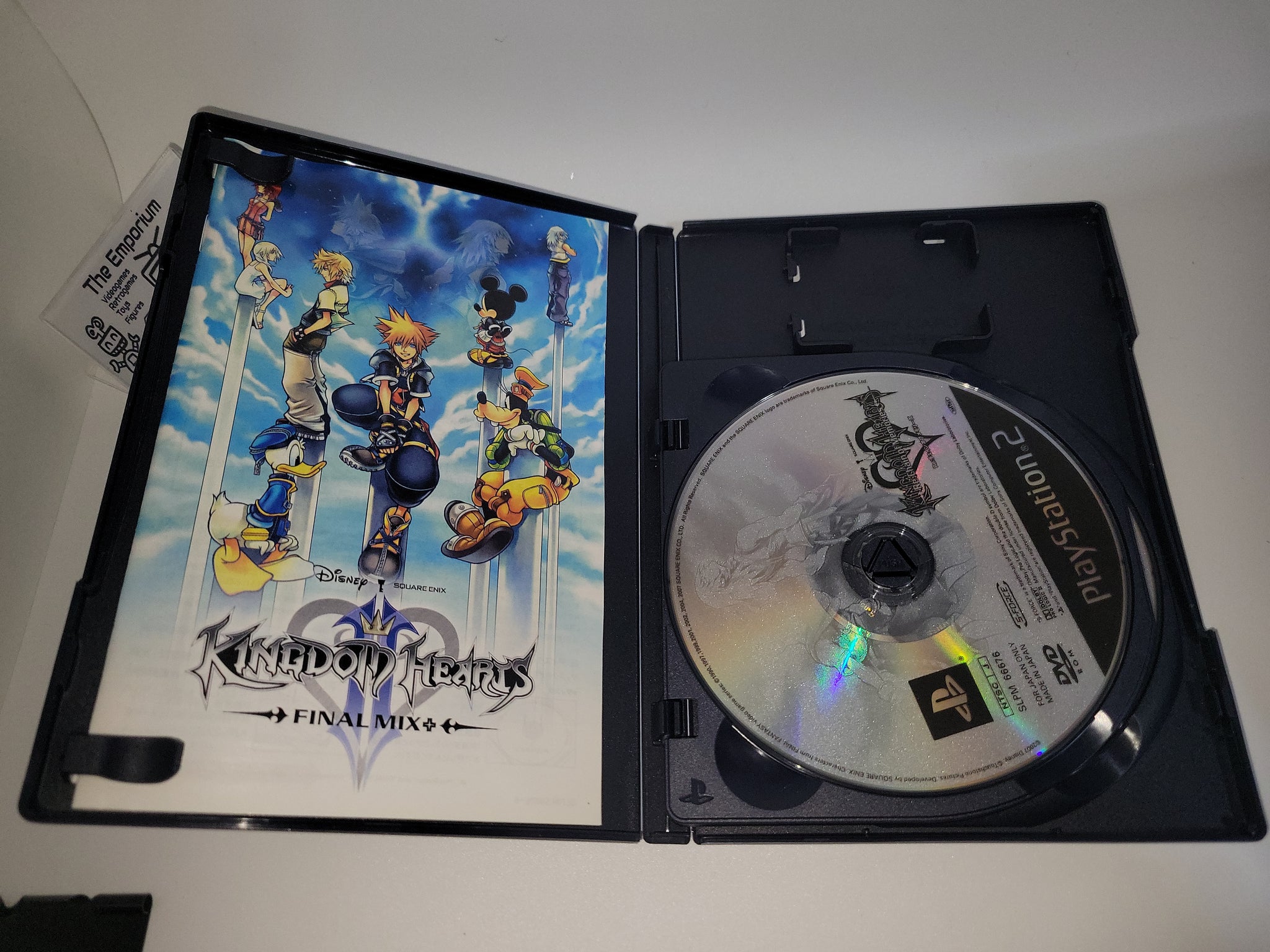 PS2 game: Kingdom Hearts II, 2007, Mint cond.[US PlayStation 2 DVD-ROM,  rated E]