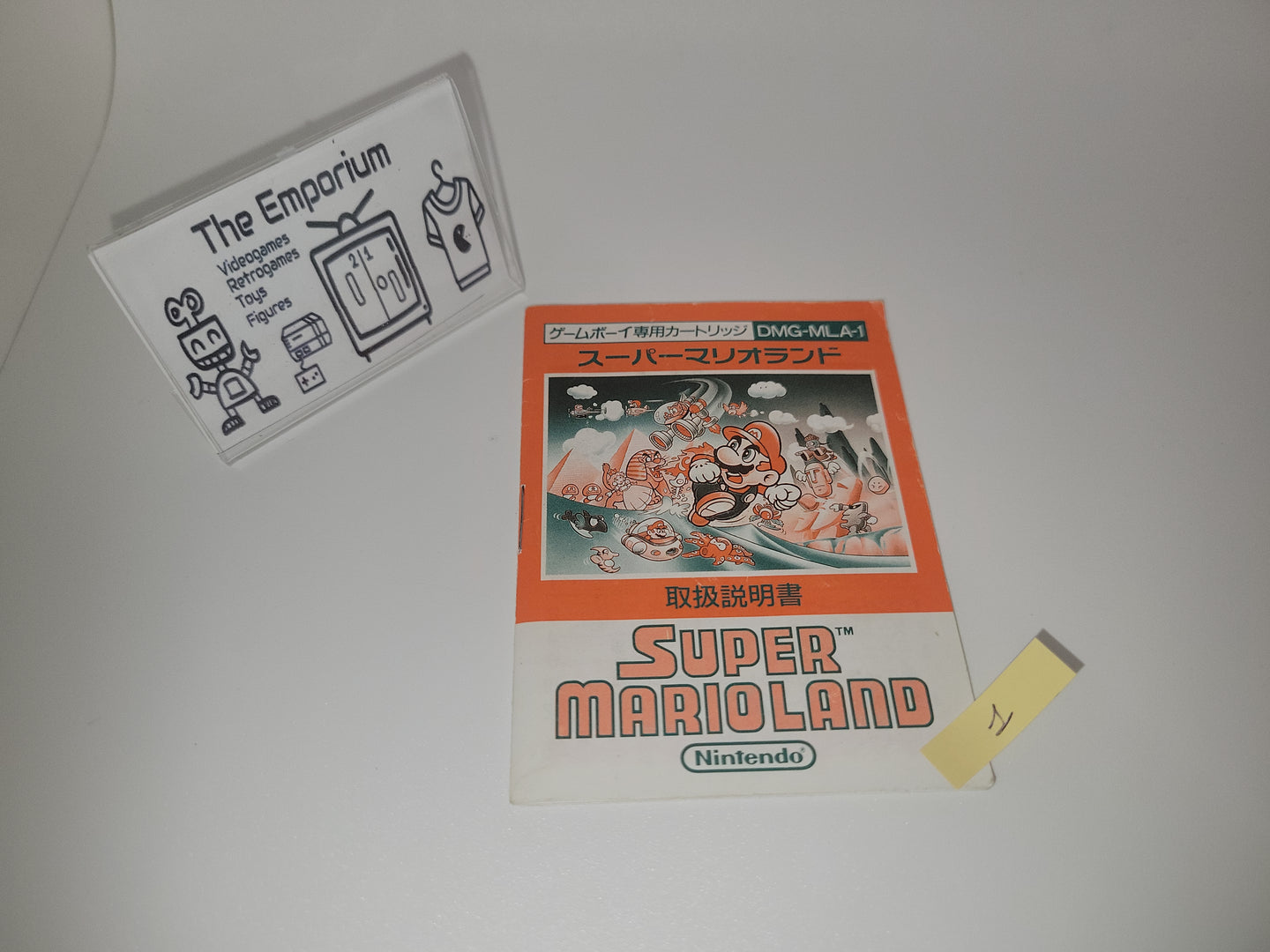 Super Mario Land GB MANUAL ONLY - Nintendo GB GameBoy