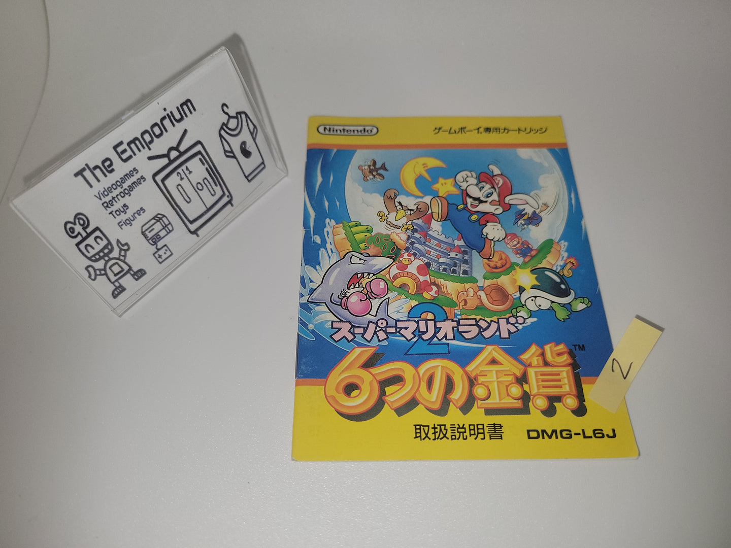 Super Mario Land 2 GB MANUAL ONLY - Nintendo GB GameBoy