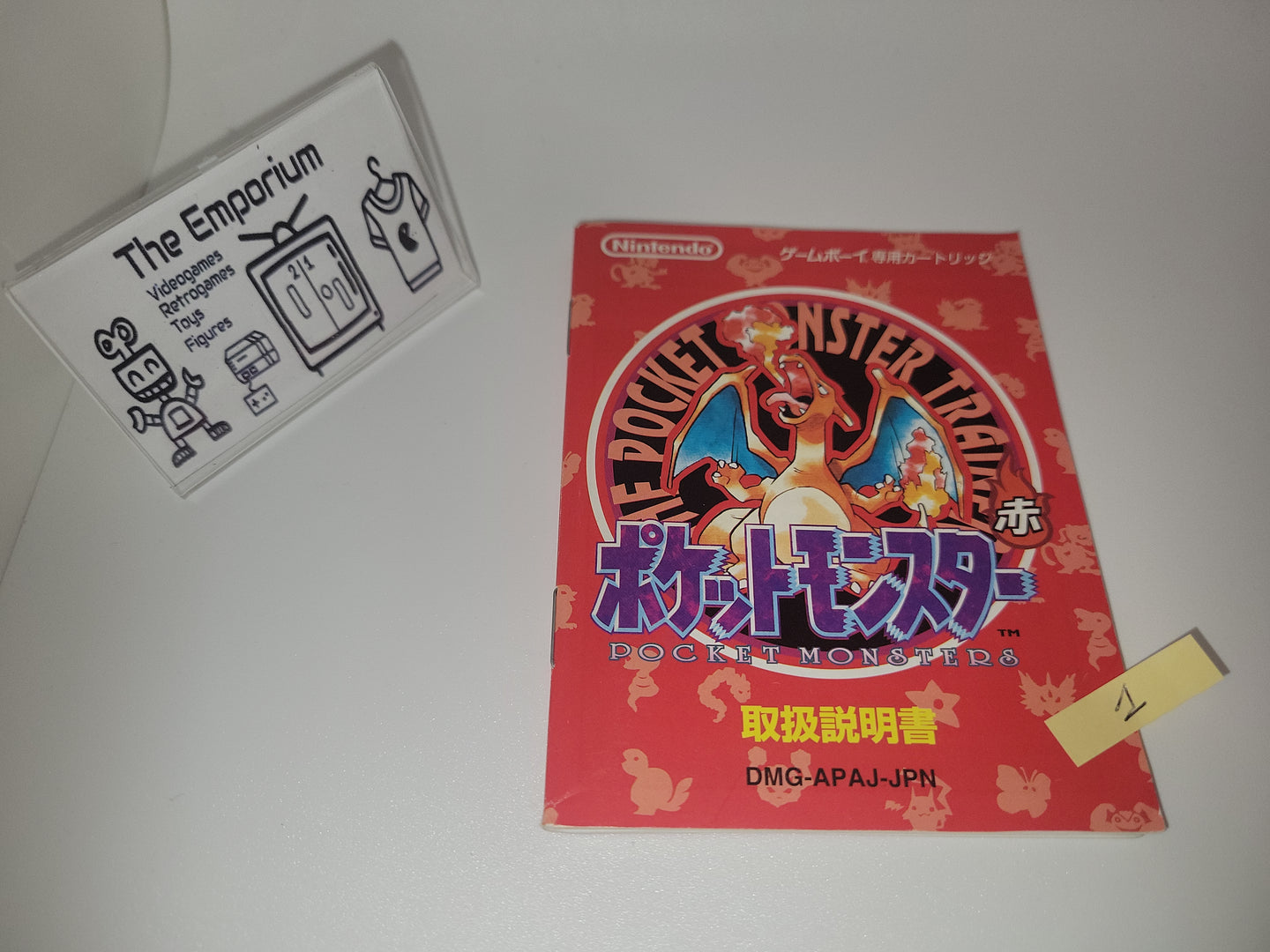 Pokemon Red GB MANUAL ONLY - Nintendo GB GameBoy