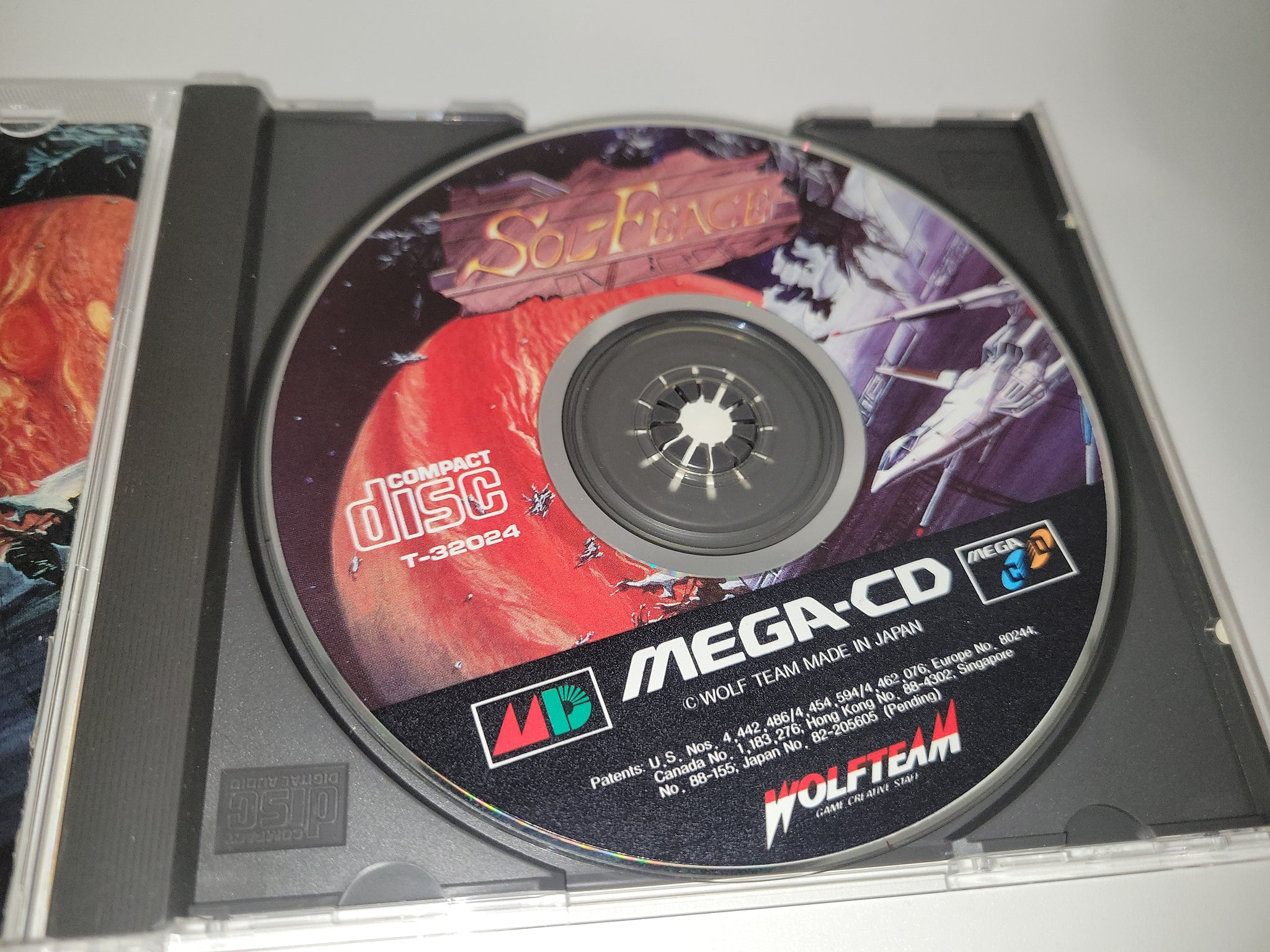 Sol-Feace - Sega MCD MD MegaDrive Mega Cd – The Emporium