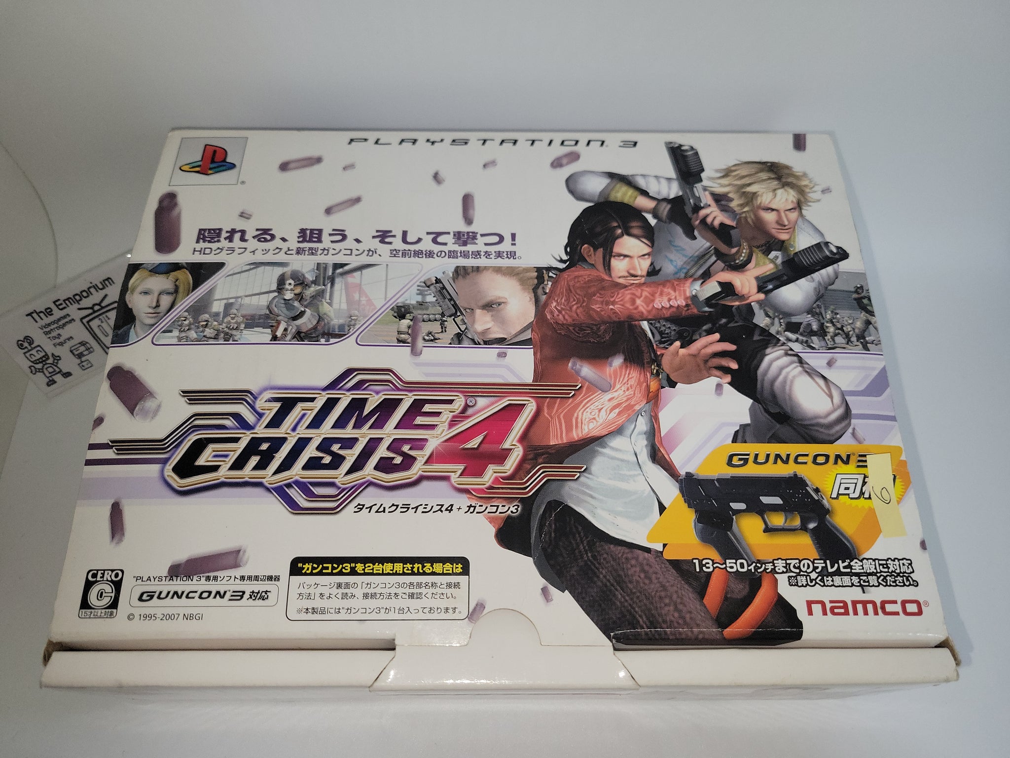 Time Crisis 4 with Guncon 3 Set - Sony PS3 Playstation 3 – The Emporium  RetroGames and Toys