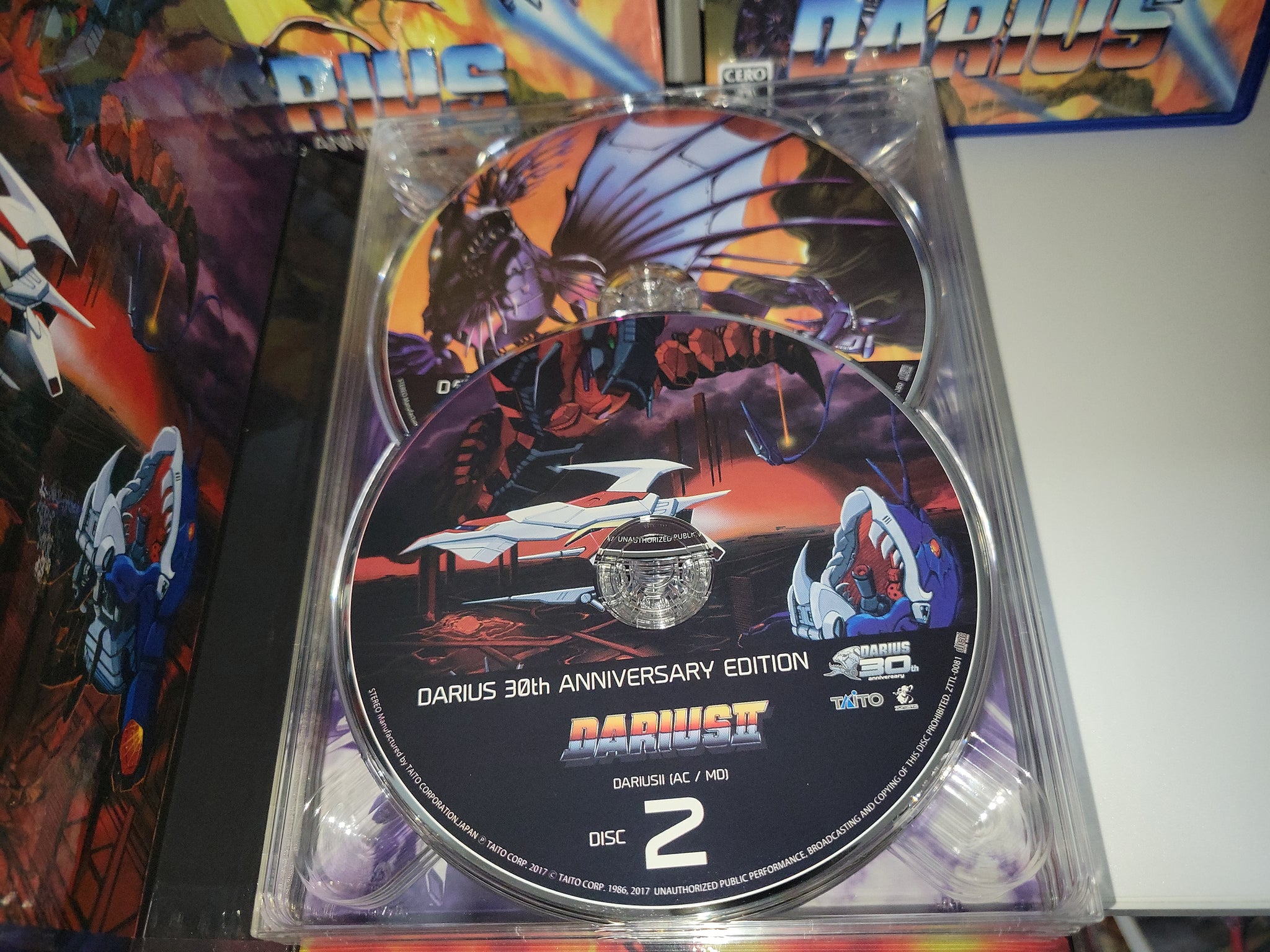 Darius 30th Anniversary Edition Famitsu DX Pack 3D Crystal Set 