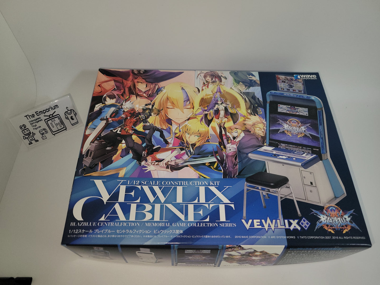 BlazBlue Central Fiction VEWLIX Case 1/12 Scale  Plastic Model Kit - toy action figure gadgets