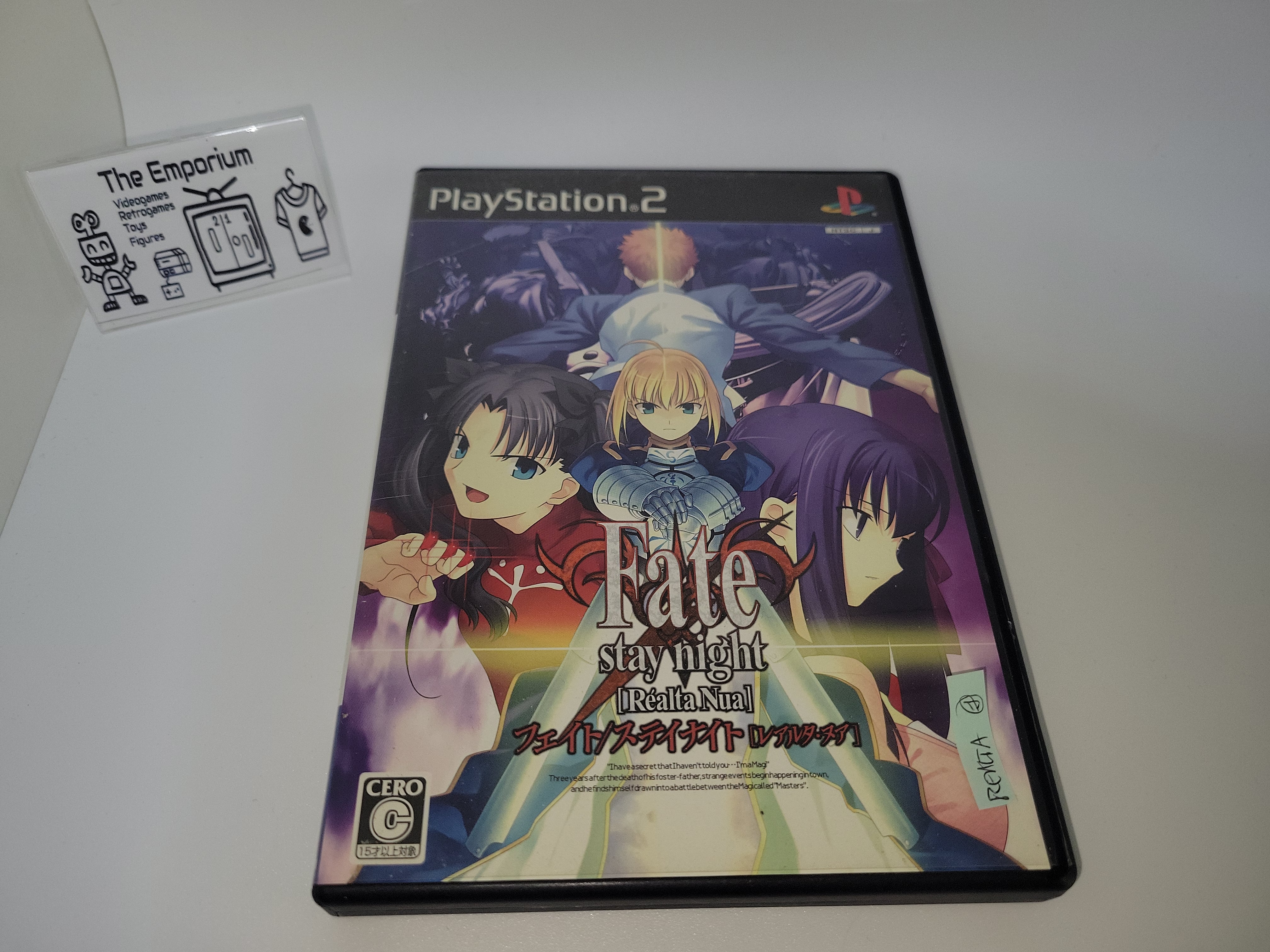 Fate Realta Nua - Sony playstation 2 – The Emporium RetroGames and Toys