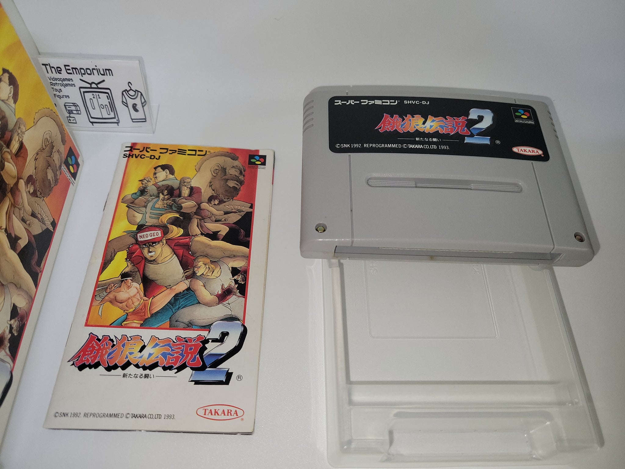 GAROU DENSETSU 2: FATAL FURY 2 (JPN) SEMINOVO - SUPER FAMICOM