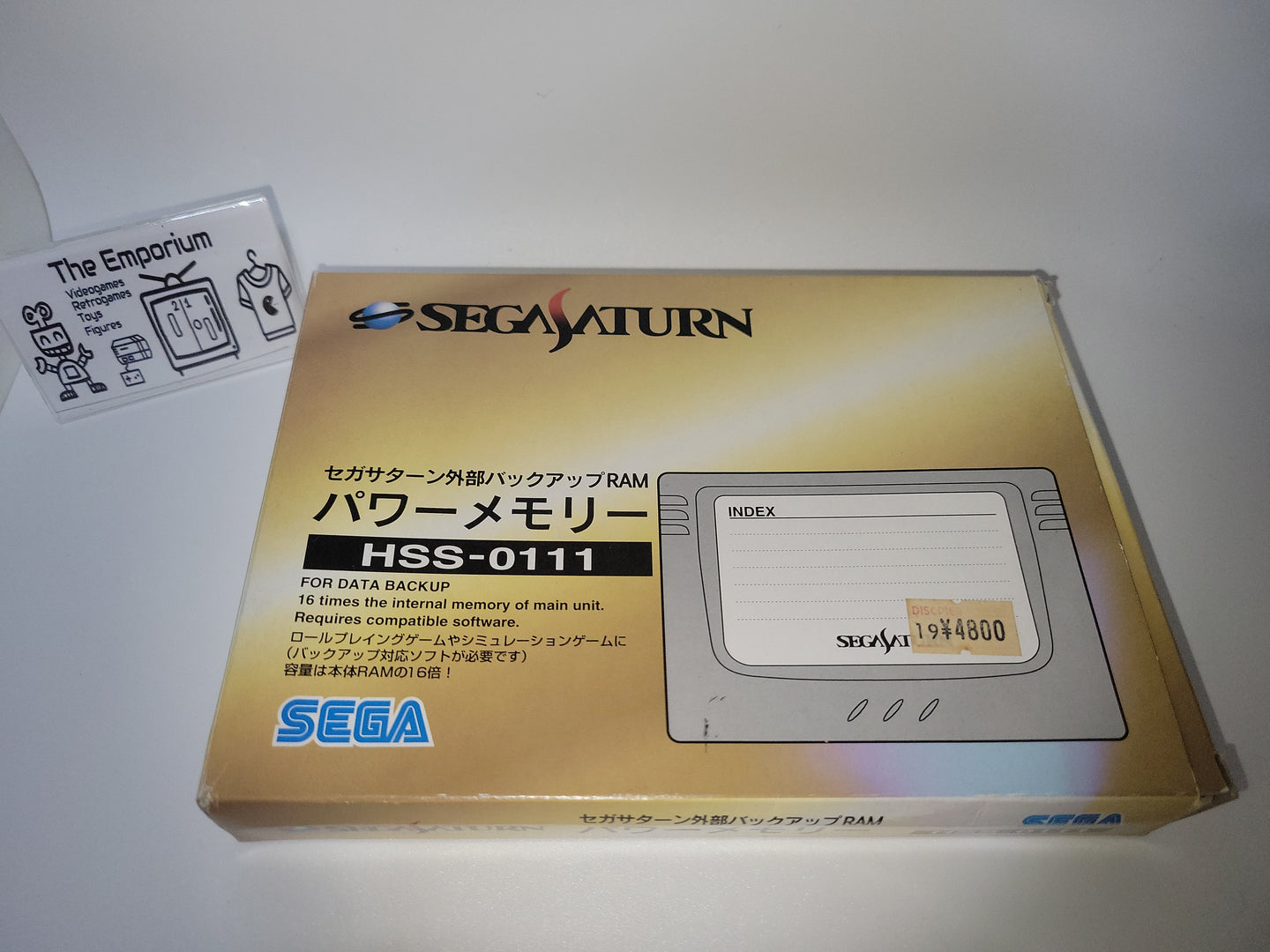 Saturn Backup Memory Card - Sega Saturn