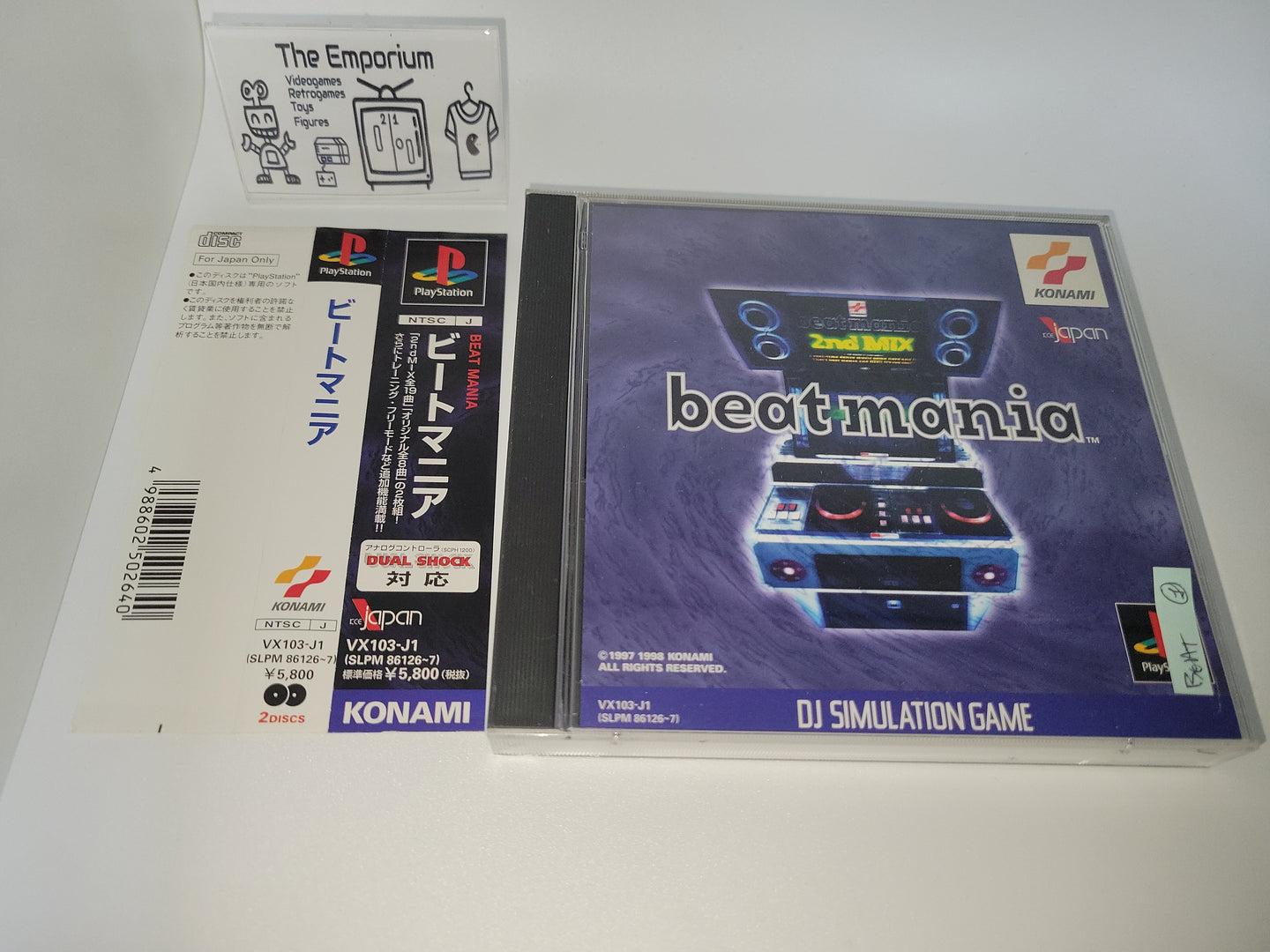 BeatMania - Sony PS1 Playstation