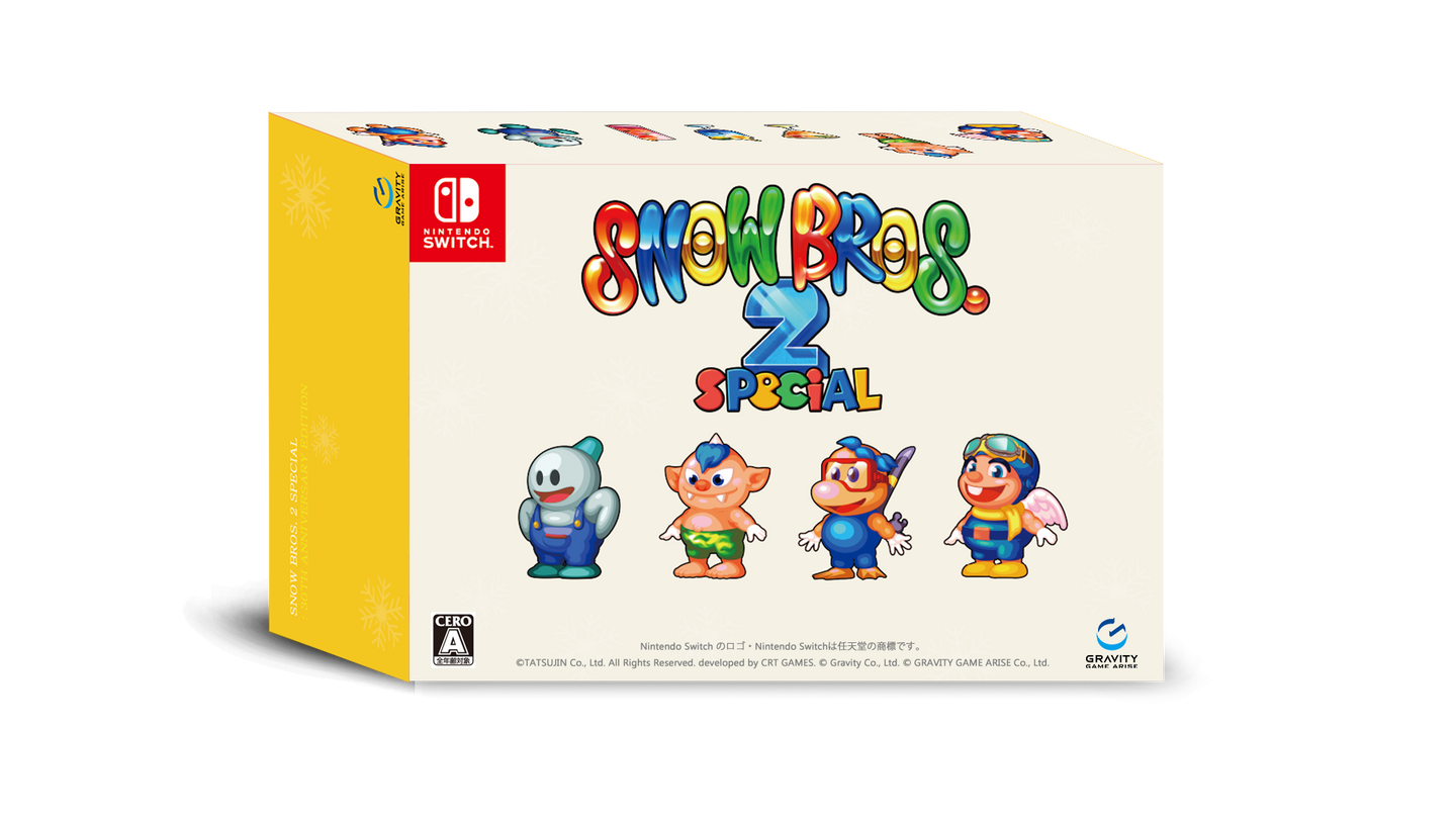 preorder release date: 10/04/2025 - SNOW BROS. 2 SPECIAL Collectors Edition - Nintendo Switch NSW