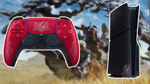 Load image into Gallery viewer, preorder release date: 01/03/2025 - PlayStation 5 Cover &quot;Monster Hunter Wilds&quot; + DualSense Wireless Controller &quot;Monster Hunter Wilds&quot; Limited Edition - Sony PS5 Playstation 5
