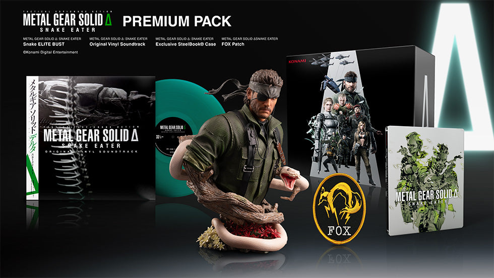 preorder release date: 30/08/2025 - METAL GEAR SOLID Δ: SNAKE EATER Premium Pack (Software NOT INCLUDED) - Sony PS5 Playstation 5