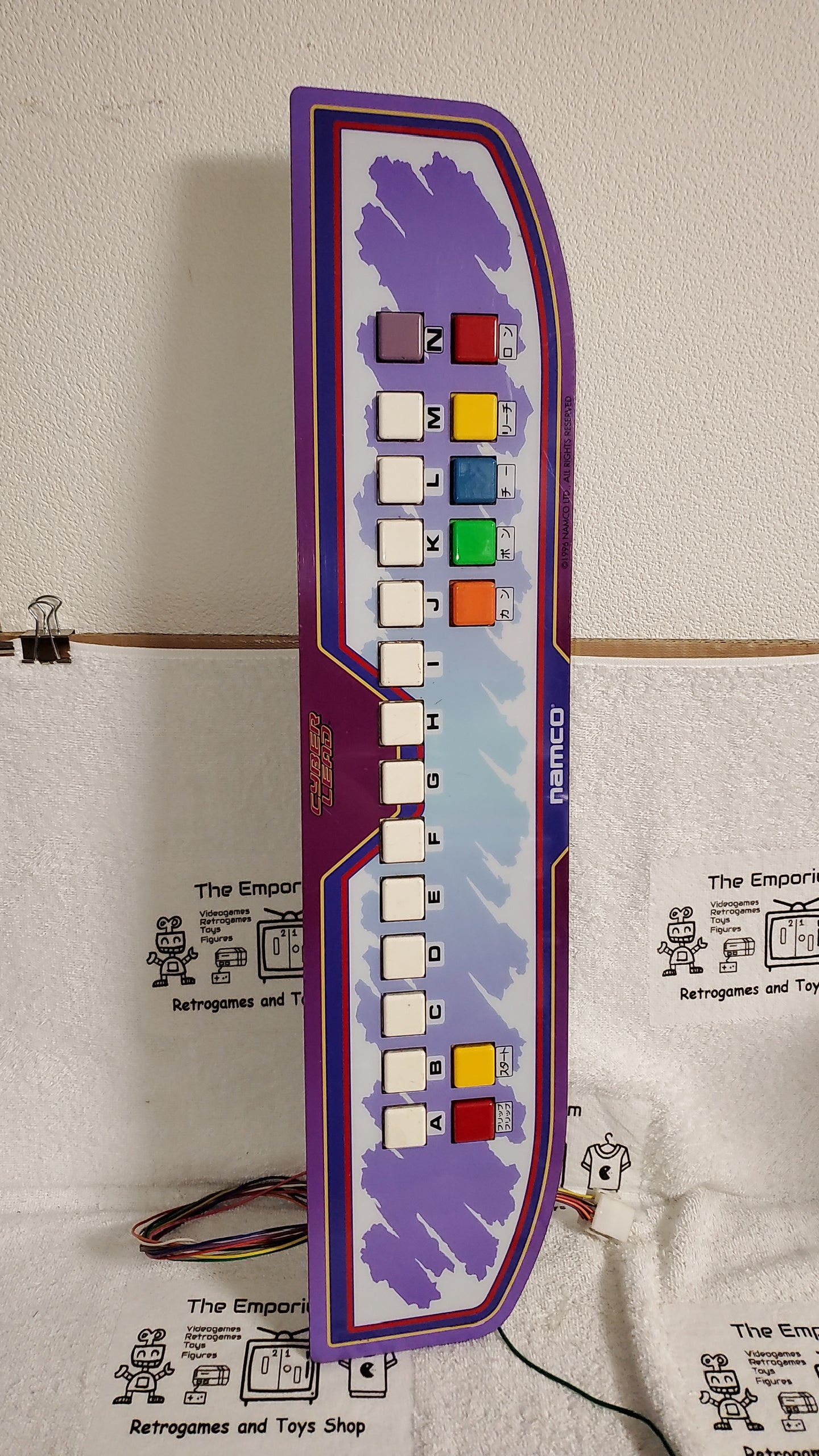 CYBERLEAD namco MAHJONG panel - arcade game pcb jamma original