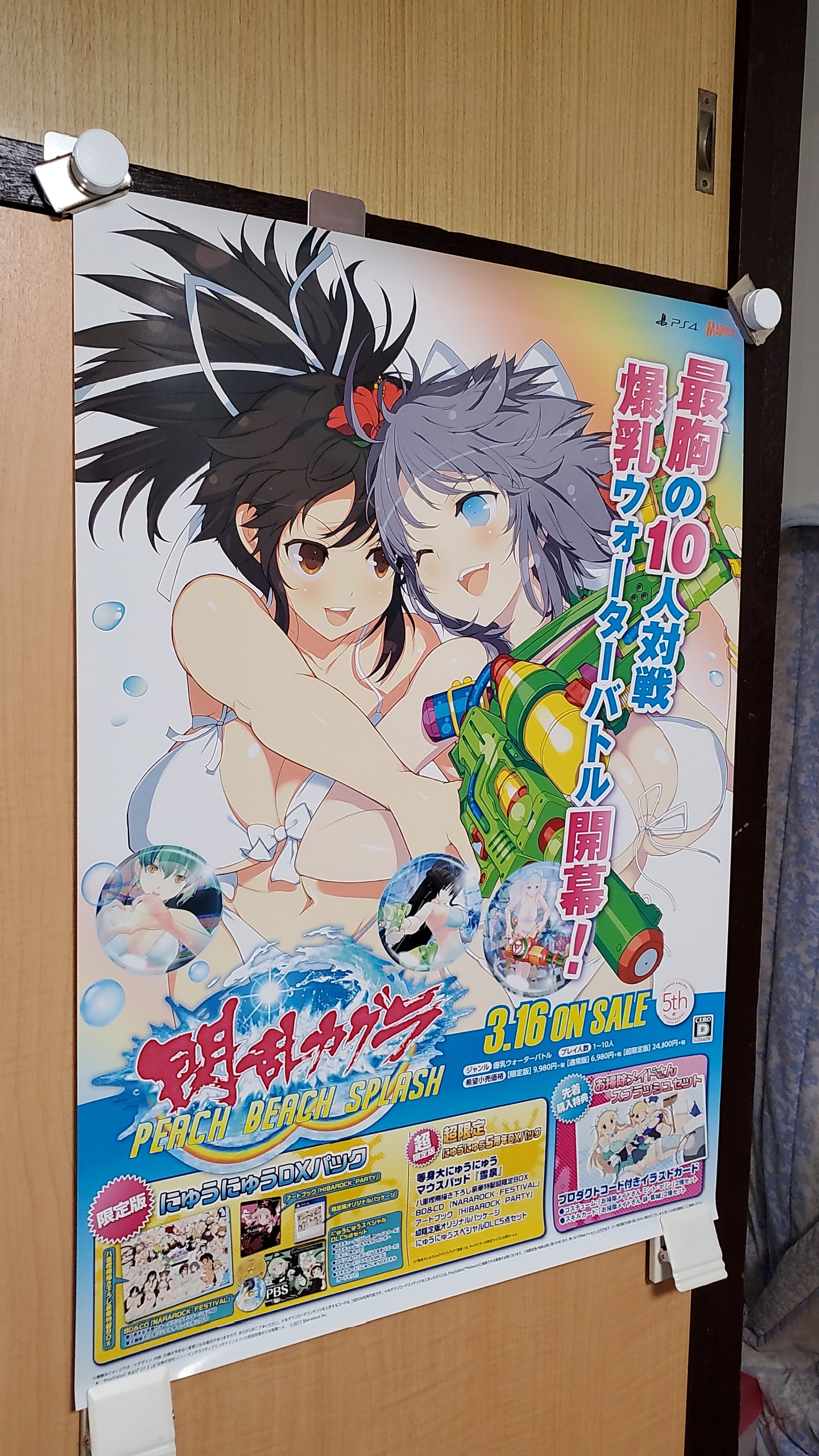 Senran Kagura Peach Beach Splash Poster – My Hot Posters