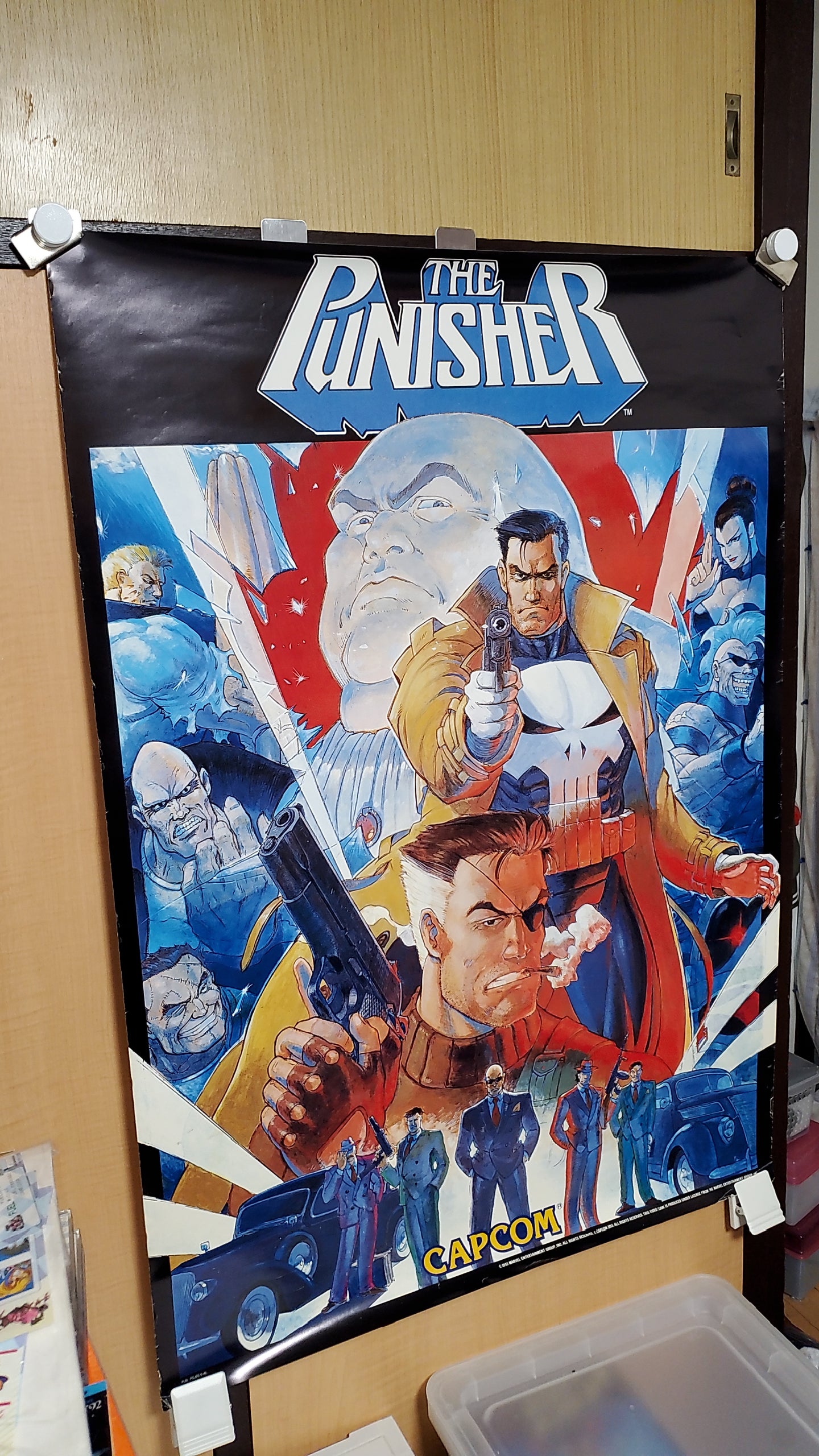 THE PUNISHER capcom cps1 poster - poster / scrool / tapestry japan