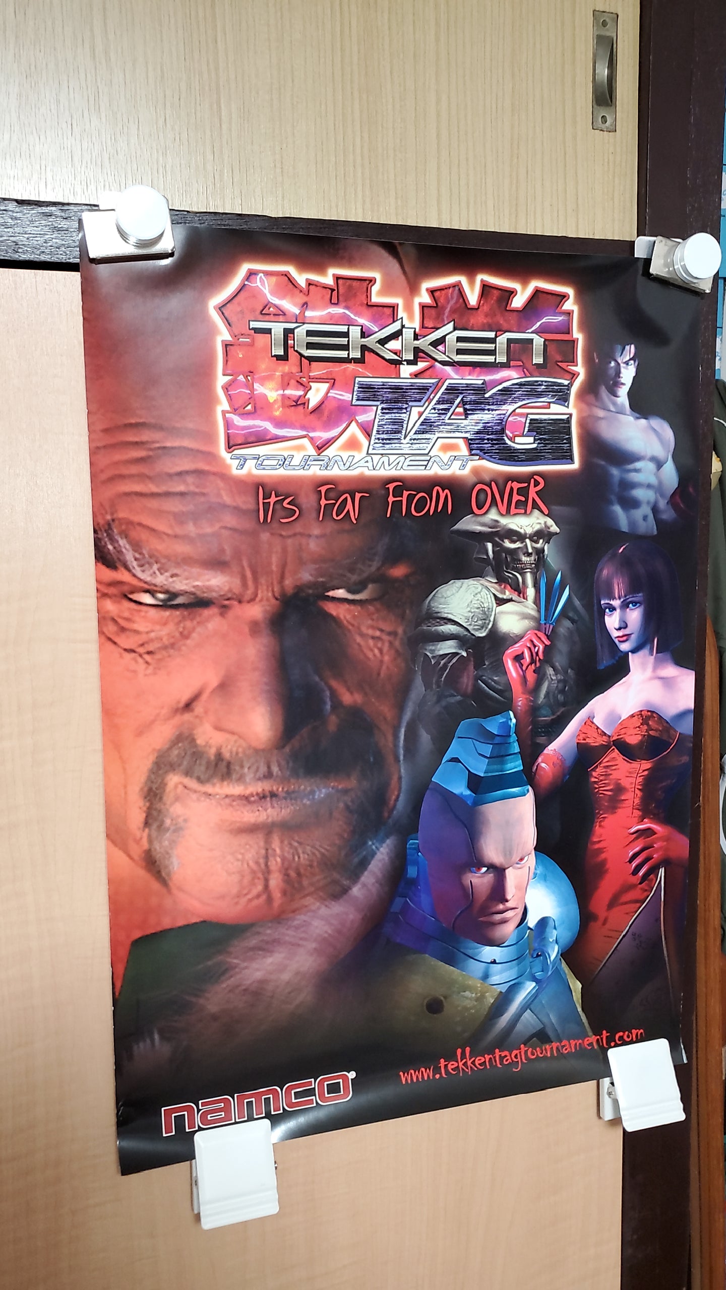 tekken tag tournament poster  - poster / scrool  /  tapestry  japan.