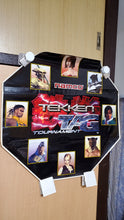 Load image into Gallery viewer, set of 2 (left and right sides) TEKKEN TAG TOURNAMENT cabinet side stickers old stock  - poster / scrool / tapestry  japan.
