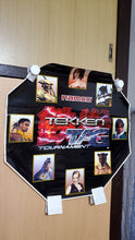 Load image into Gallery viewer, set of 2 (left and right sides) TEKKEN TAG TOURNAMENT cabinet side stickers old stock  - poster / scrool / tapestry  japan.
