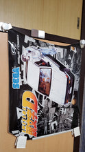 Load image into Gallery viewer, set of 2 (left and right sides) INITIAL D  cabinet side stickers old stock  - poster / scrool  /  tapestry  japan.
