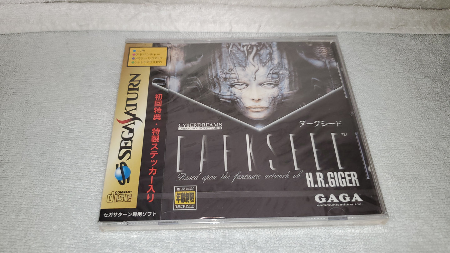 DARK SEED brand new sealed - sega saturn stn sat japan