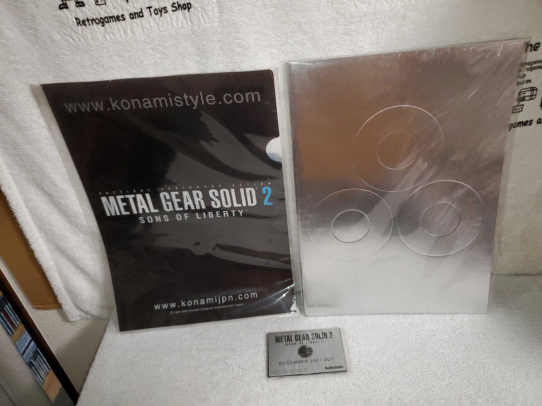 fert - METAL GEAR SOLID 2 ART BOOK YOJI SHINKAWA + konami style preorder  bonus -, book guide manga emp22