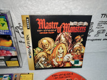 Load image into Gallery viewer, Master of monsters - sega saturn stn sat japan
