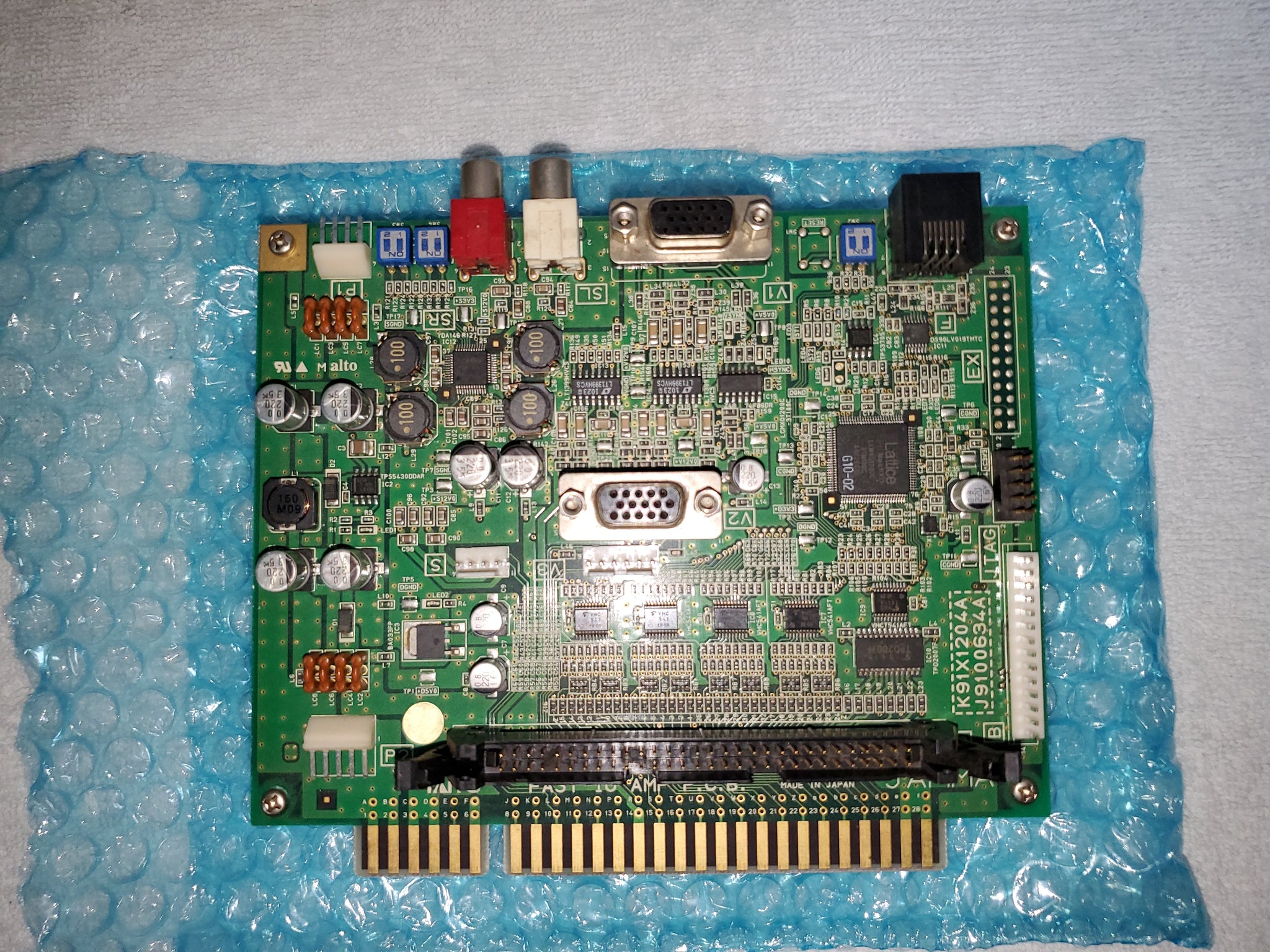 タイトー TAITO FAST IO AMP PCB K91X1204A 基板 - ゲーム