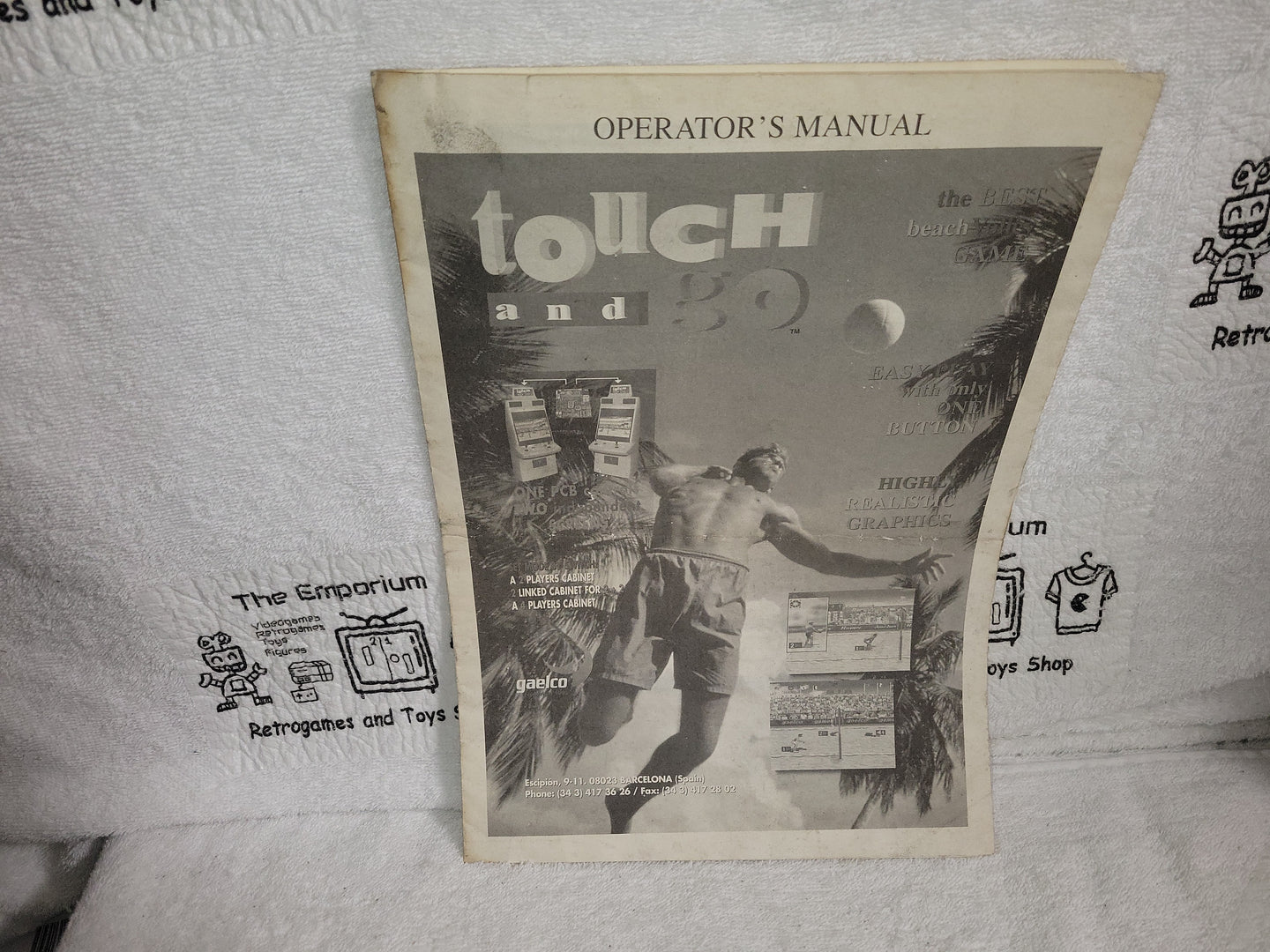 Touch and go manual -  arcade artset art set