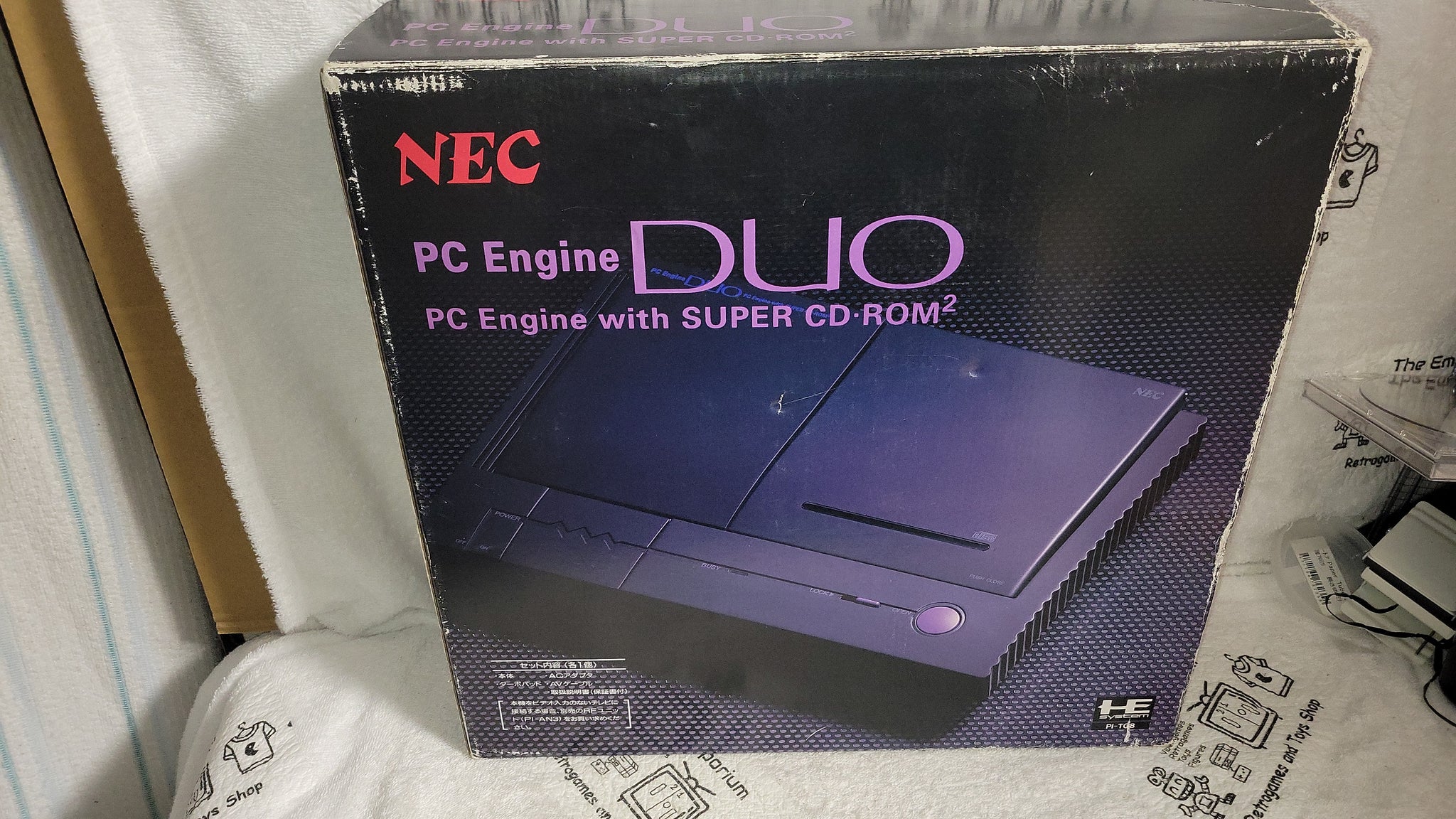 NEC PCエンジン CD・ROM2 SYSTEM スーパーロムロム PC Engine ジャンク