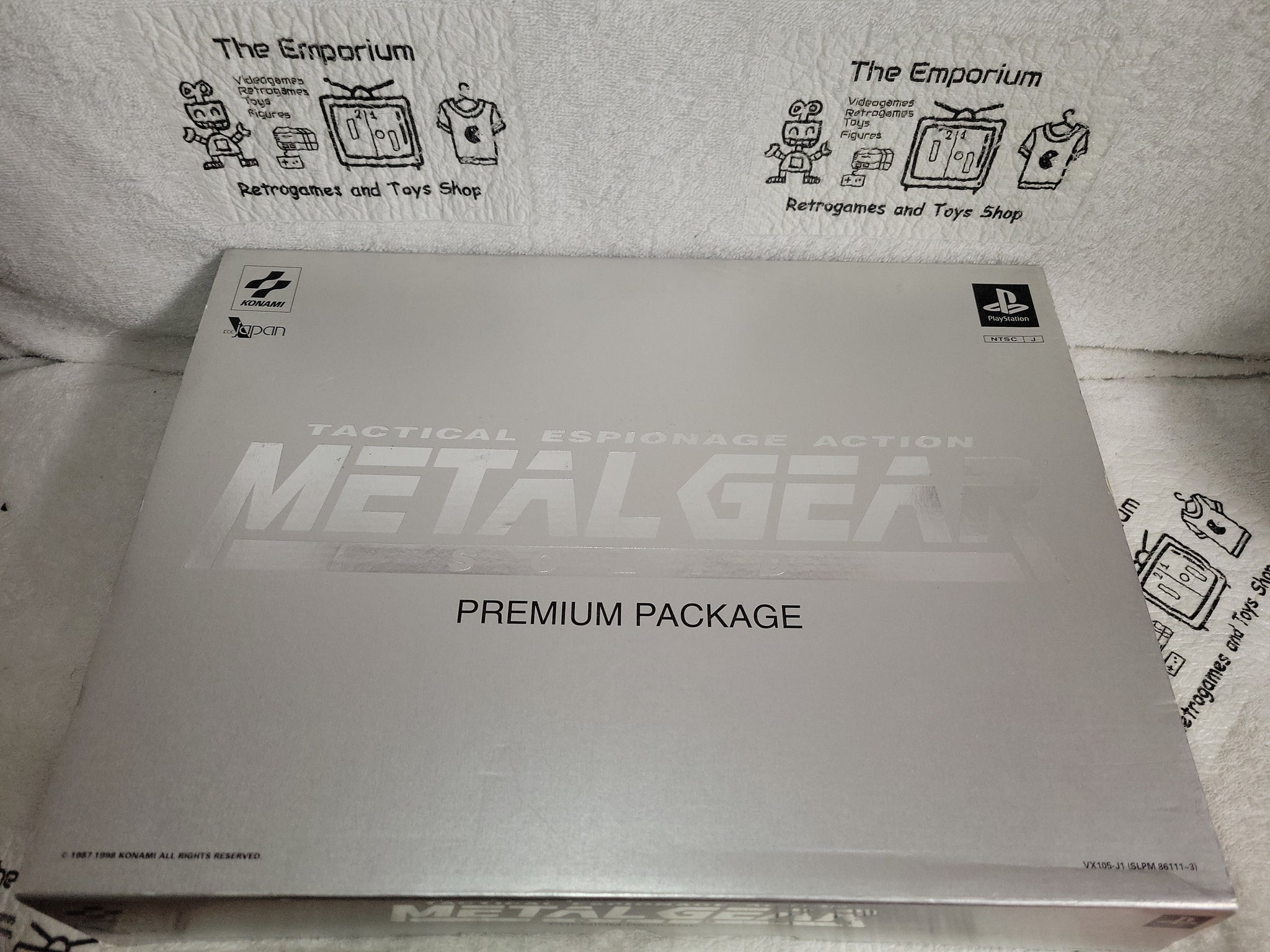 METAL GEAR SOLID [PREMIUM PACKAGE] - sony playstation ps ps1 japan