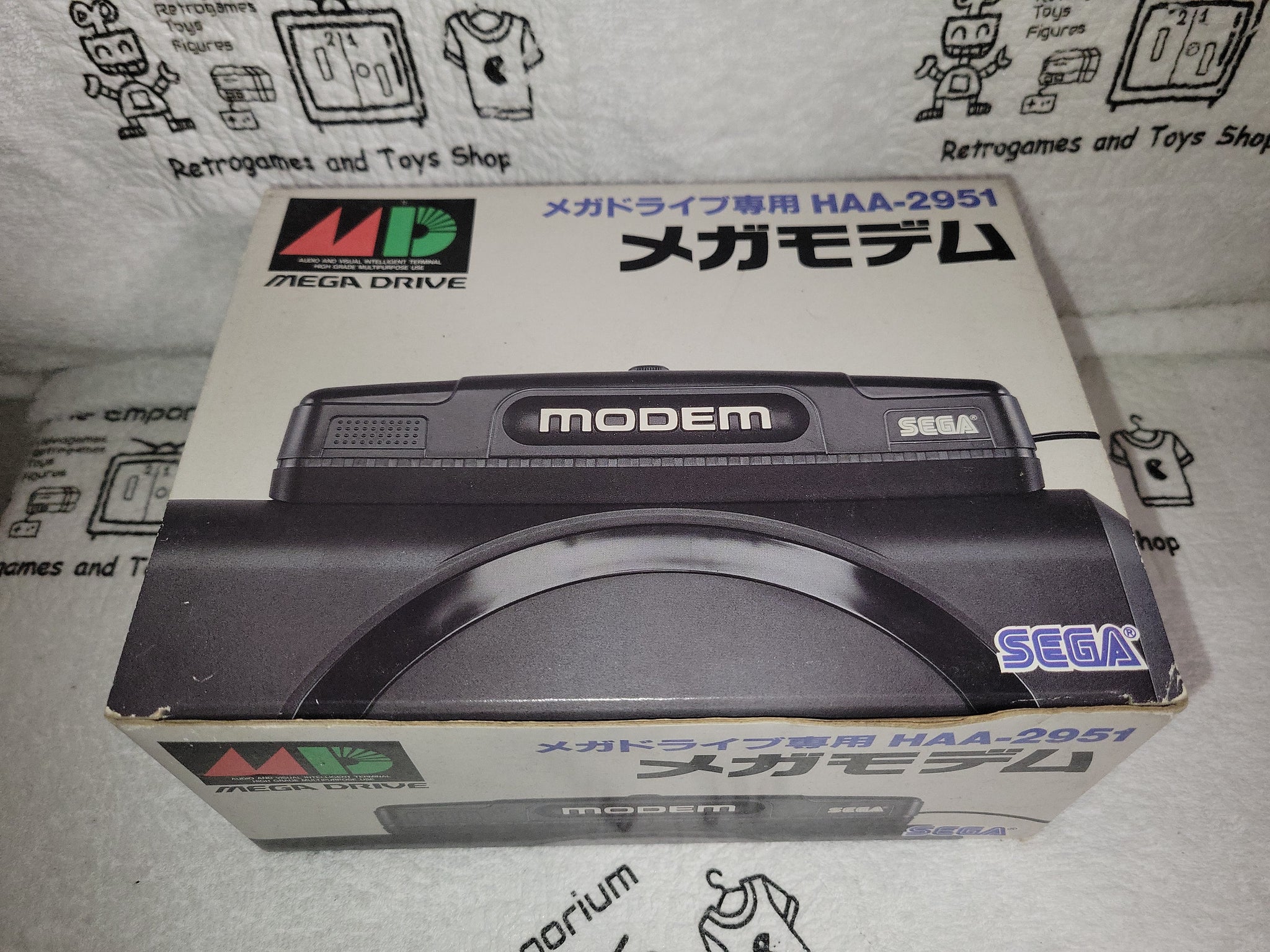 sega MEGAMODEM HAA-2951 - sega megadrive md mega drive genesis