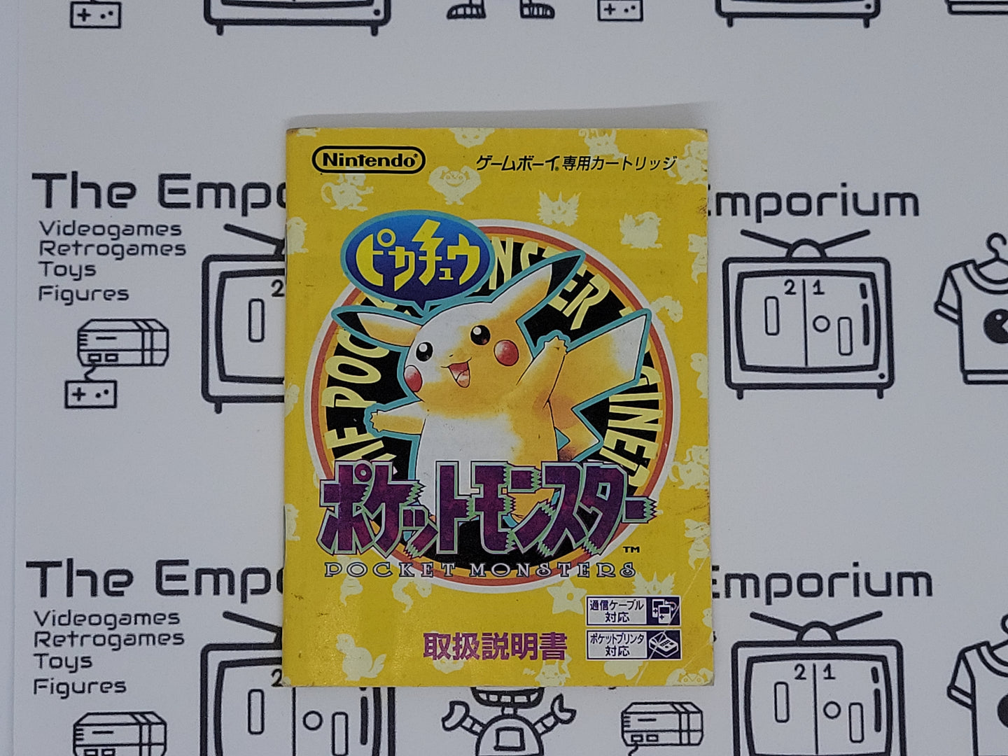 Pokemon Yellow GB MANUAL ONLY - Nintendo GB GameBoy