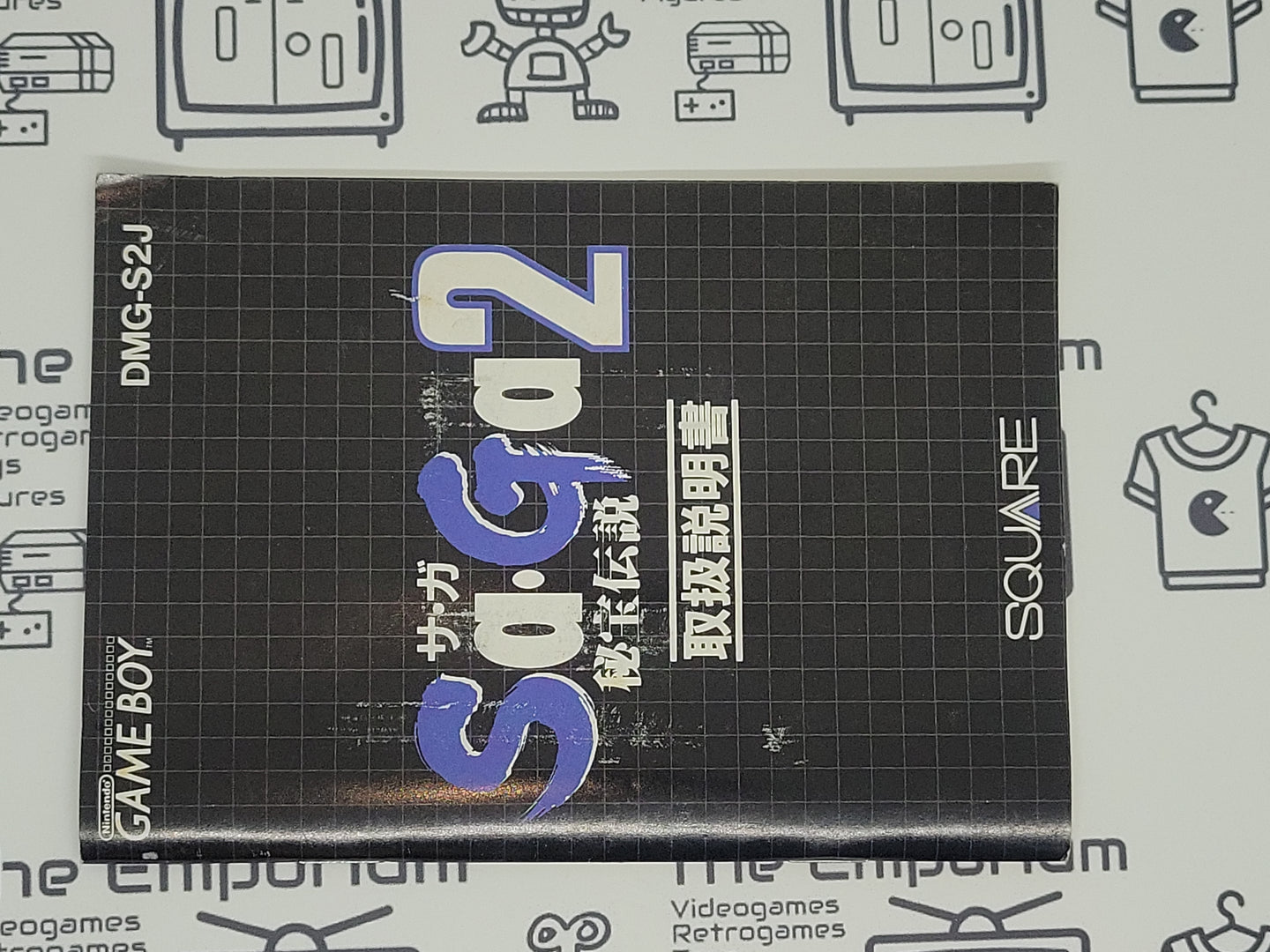 SaGa 2 GB MANUAL ONLY - Nintendo GB GameBoy