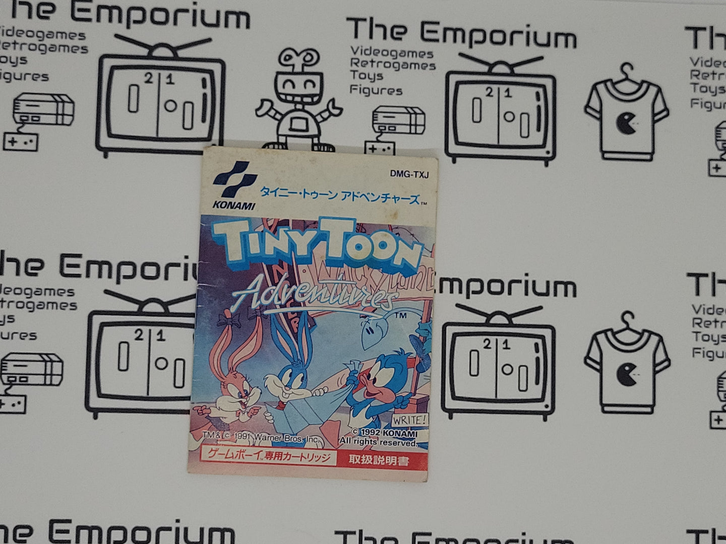 Tiny Toon Adv GB MANUAL ONLY - Nintendo GB GameBoy